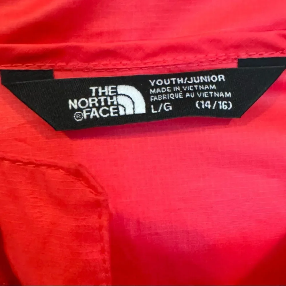 THE NORTH FACE Girls' Never Stop Hooded Windwall Jacket - L